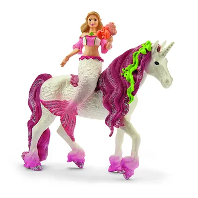 Immagine prodotto di Schleich bayala 70593 Sirena Feya su unicorno