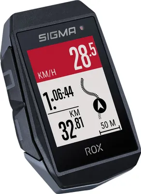 Produktbild von SIGMA ROX 11.1EVO Black GPS Fahrradcomputer mit 150 Funktionen E-Bike kompatibel