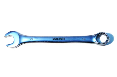 Produktbild von Bolter Schraubenschlüssel Maulringschlüssel Ringschlüssel Stern Gabelringschlüssel 22mm
