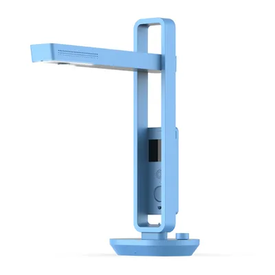 Produktbild von CZUR Aura Mate Pro Dokumentenscanner, Dual-Kamera für Scannen (16 Megapixel) und Videoanruf, Curve-Flatten-Technology, Biosicherheits-Lampe Erinnerung an Körperhaltung, Blau