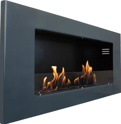 Immagine prodotto di Caminetto a gel ed etanolo Aurora Deluxe Royal antracite lucido