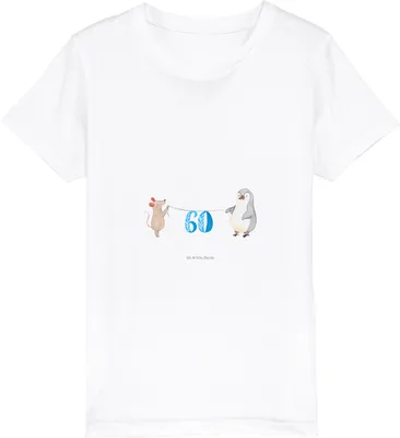 Produktbild von Mr. & Mrs. Panda Kleinkinder T-Shirt Nasenbär 7-8 Jahre (122/128) - Weiß - Geschenk, Kindershirt, Öko Kinder, Lustige Sprüche, Teenager, Bio, Rüsselbär, Nasenbären, Bär