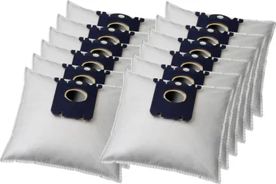 Produktbild von KOMA SB01S - Set mit 12 Stück Staubsaugerbeuteln für Electrolux S-BAG Staubsauger