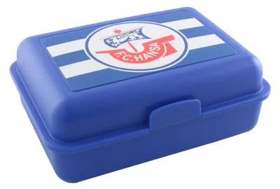 Produktbild von FC HANSA ROSTOCK FC Hansa Rostock Brotdose blau weiss -