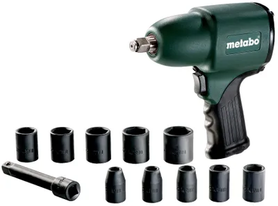 Produktbild von Metabo DSSW 360, Schlagschrauber, Schwarz, Grün, 360 Nm, 360 Nm, 360 l/min, 6,2 bar