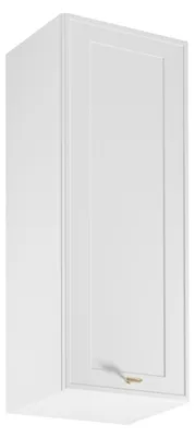 Produktbild von Hoher Küchenoberschrank SALERNO – Breite 40 cm, weiß