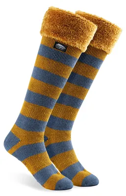 Produktbild von CityComfort Kuschelsocken Damen, Dicke Socken, Rutschfeste Haussocken, Kniehohe