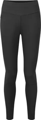 Schwarze Leggings für Damen von Montane; Modell "WOMEN"S INEO PANTS"; geeignet für Sport und Freizeit.