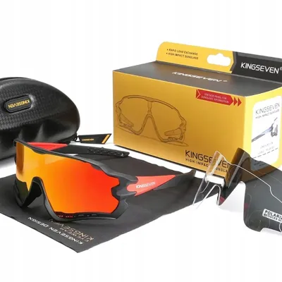 Obrázok produktu pre Polarizačné Športové Okuliare Na Bicykel 3 Vymeniteľné Šošovky