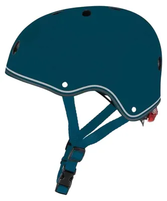 Productafbeelding van Globber - Fietshelm met logo voor kinderen, model PP7724 (48 cm - 53 cm) (Blauwgrijs)