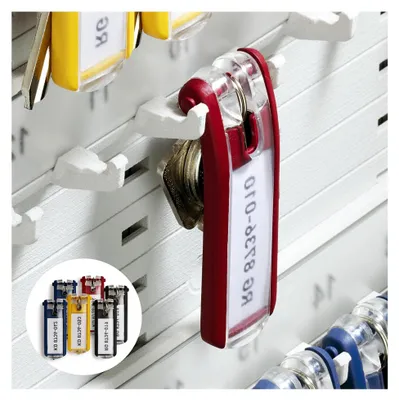 Produktbild von Schlüsselkasten Key Box Plus (Zahlenschloss + Einwurfschlitz) für 54 Schlüssel, silber