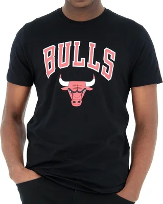 Produktbild von New Era Herren T-Shirt Chicago Bulls Logo schwarz M