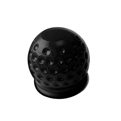 Produktbild von Kugelstecker Golfball Kunststoff 7 cm schwarz in Blister