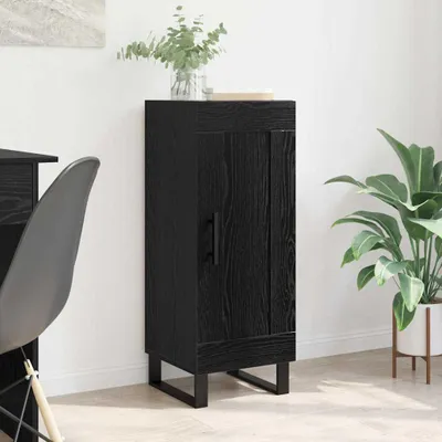 Produktbild von vidaXL Sideboard Schwarz Eichen-Optik 34,5 x 34 x 90 cm