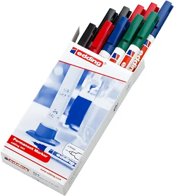 Produktbild von edding Permanent-Marker 10 Stk. Mehrfarbig 404