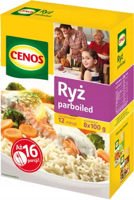Immagine prodotto di Riso parboiled Cenos 8 x 100 g