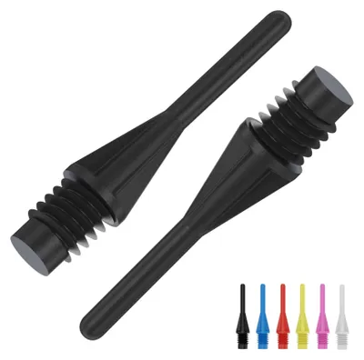 Produktbild von BULL'S Star Soft Tips 6mm(2BA) - schwarz -- 1000 Stck