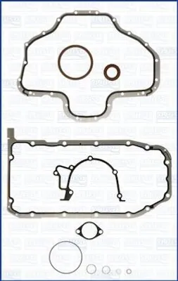 Produktbild von AJUSA 54101100 Dichtungssatz Kurbelgehäuse für OPEL Omega B Limousine (V94) Omega B Caravan (V94) für VAUXHALL Omega (B) Limousine (V94) für SUZUKI