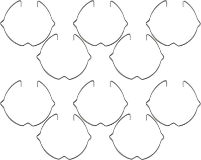 Produktbild von 10 x Sprengring für Einbaustrahler Standardausführung