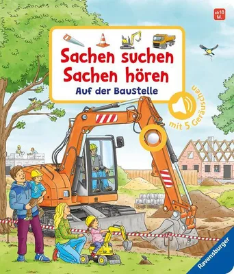 Produktbild von Sachen suchen, Sachen hören: Auf der Baustelle