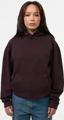 Produktbild von DAILY Baumwolle Damen Kapuzenpullover DCOLM Damen Heavy Oversize Blank Kapuzenpullover Sweatshirt Raglan Sweater