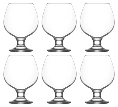Produktbild von 6er Set Cognacgläser 390 ml Misket LAV