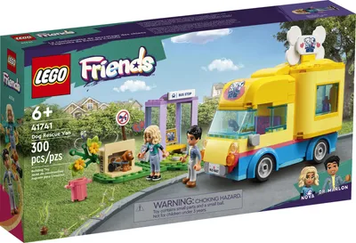 Image de Lego friends 41741 la fourgonnette de sauvetage canin
