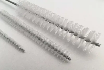 Produktbild von Lochbürste Zylinderbürste Nylon mit Stiel verschiedene Größen | 10 mm