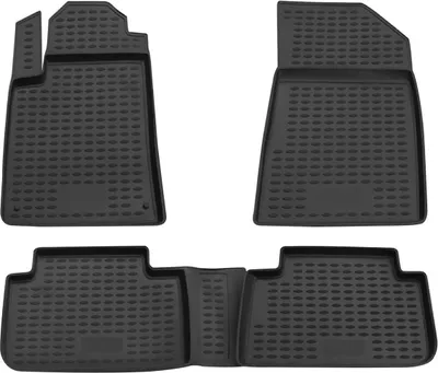 Zdjęcie produktu dla 2001-2008 Citroen C5 dywaniki podłogowe TPE czarne 4 szt