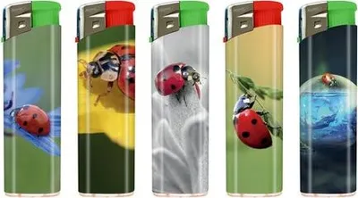 Zdjęcie produktu dla Zapalniczka Piezo Atomic Biedronka 50Szt.