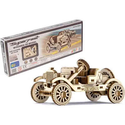 Produktbild von WOODEN CITY 3D Puzzle Superfast Retro Ride 2