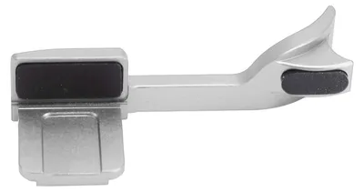 Produktbild von Blitzschuh-Daumenauflage-Handgriff für Q2-Kamera, Aluminiumlegierung, einfach zu installieren, Grau
