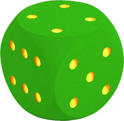 Produktbild von Volley Schaumstoffwürfel, Grün, 30 cm
