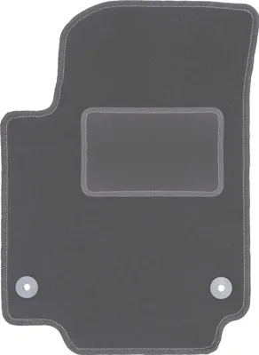 Immagine prodotto di Tappetino conducente in velluto grafite compatibile con Seat Mii (2011-, hatchback) – con fissaggi – su misura