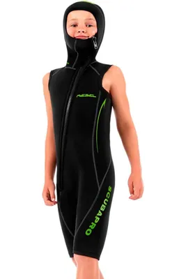 Produktbild von Scubapro Rebel Vest 5 mit Kapuze Kinder schwimmen Schaumstoff 140