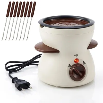 Productafbeelding van Elektrische chocoladefondue, 260 ml, met 8 spiesjes