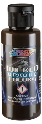 Produktbild von Wicked W097 - Opaque Raw Umber 60ml - Airbrush Farbe - CREATEX 116097