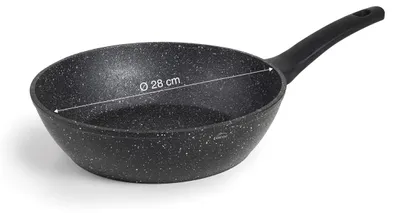 Alu-Schmiedepfanne Ø 28 cm, Antihaft, für alle Herdarten inkl. Induktion
