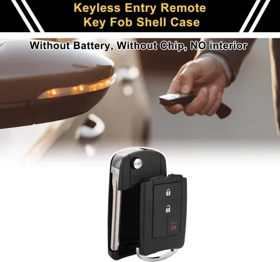 Image de Boîtier De Télécommande À 3 Boutons Pour Toyota RAV4 2013-2015 Boîtier De Remplacement Pour Télécommande Sans Clé Noir