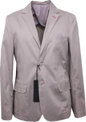 Immagine prodotto di B4238  giacca uomo GIANNI LUPO DENIM VINTAGE tortora cotone jacket men