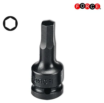 Image de Douilles pour clé à chocs FORCE, douilles à choc 24406006, acier au chrome-molybdène