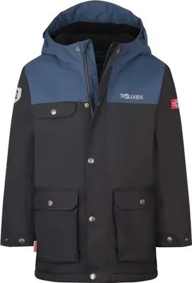 Produktbild von Trollkids Gudvangen Jacke Schwarz 128 cm Junge Schwarz 128 cm