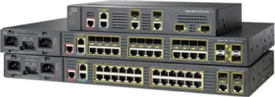 Produktbild von Cisco ME 3400E, Managed, L3, Gigabit Ethernet (10/100/1000), Power over Ethernet (PoE), Rack-Einbau, 1U