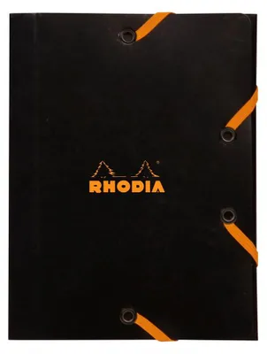 Zdjęcie produktu dla Teczka Rhodia 12 x 16 cm, czarna