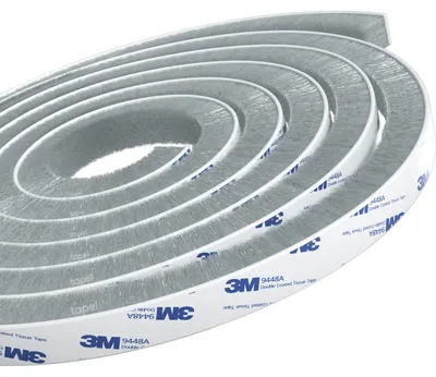 Zdjęcie produktu dla Listwa uszczelniająca szczotkowa do drzwi - Samoprzylepna - 5 m x 9 mm x 5 mm - Do drzwi i szaf