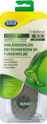 Obrázok produktu pre Scholl - Scholl In-Balance Arch Pain Relief Insole - Vložky do bot