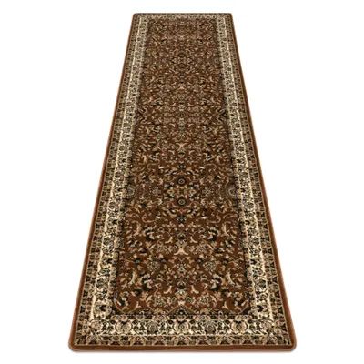 Zdjęcie produktu dla Dywan, Chodnik ROYAL ADR wzór 1745  do przedpokoju, na korytarz brązowy 70x200 cm