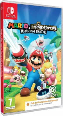Produktbild von Videojuego para Switch Ubisoft Mario + Raving Rabbids Kingdom Battle Código de descarga