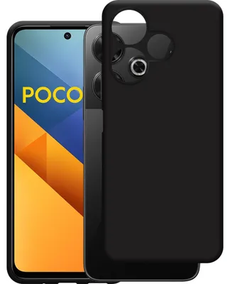 Produktbild von Just-in-Case Just in Case TPU Back Cover Black Poco M6