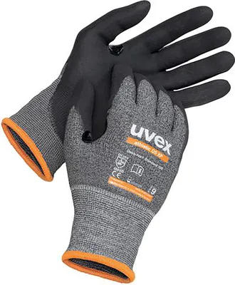 Immagine prodotto di guanto di sicurezza uvex athletic D5XP grigio, nero taglia 12
